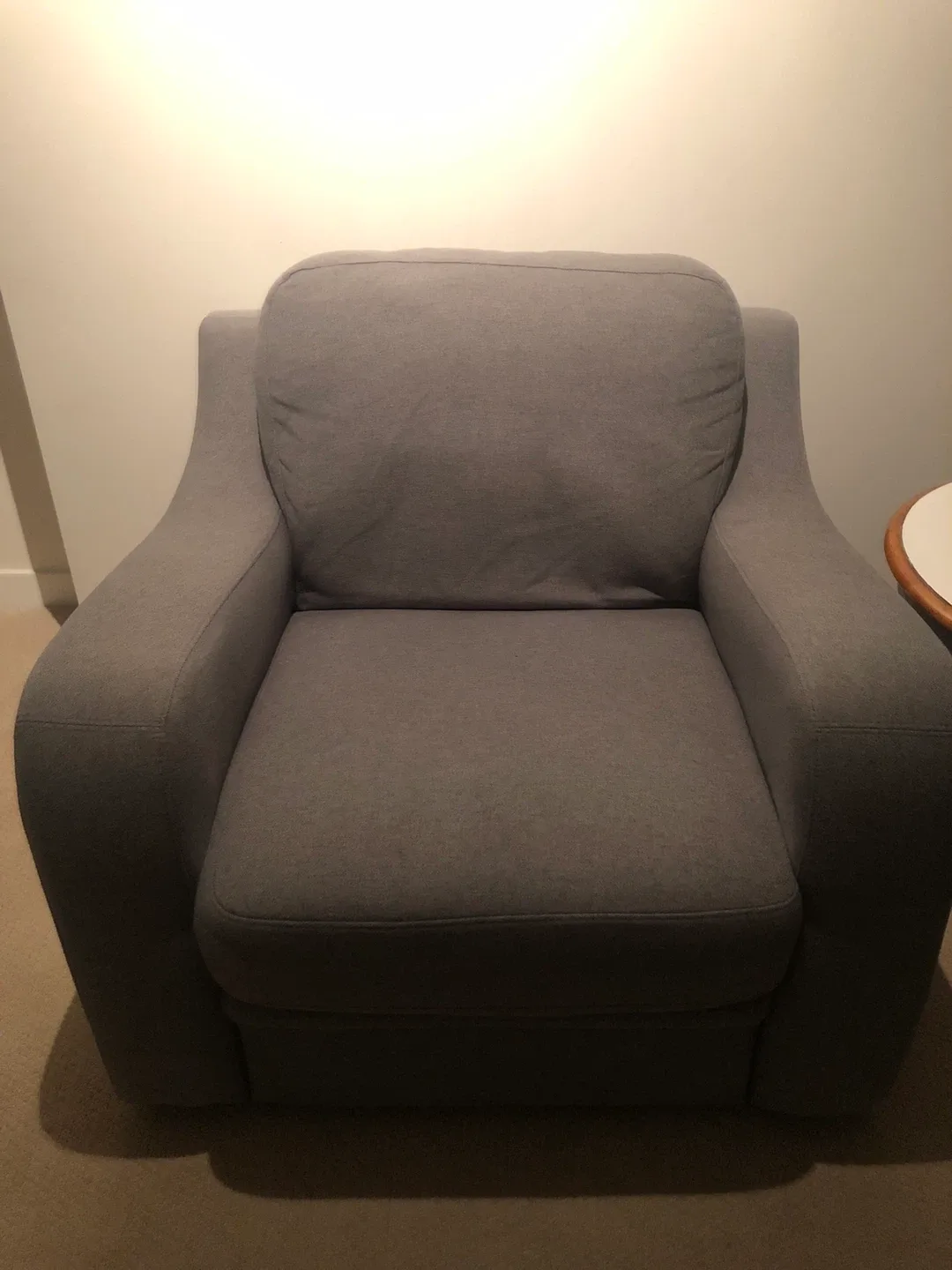 Grey Sofa and Armchair Set