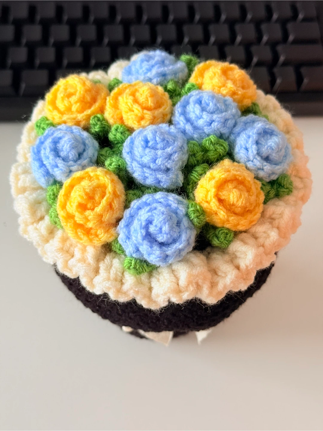 Handmade crochet flower bouquets (big size) - photo 3