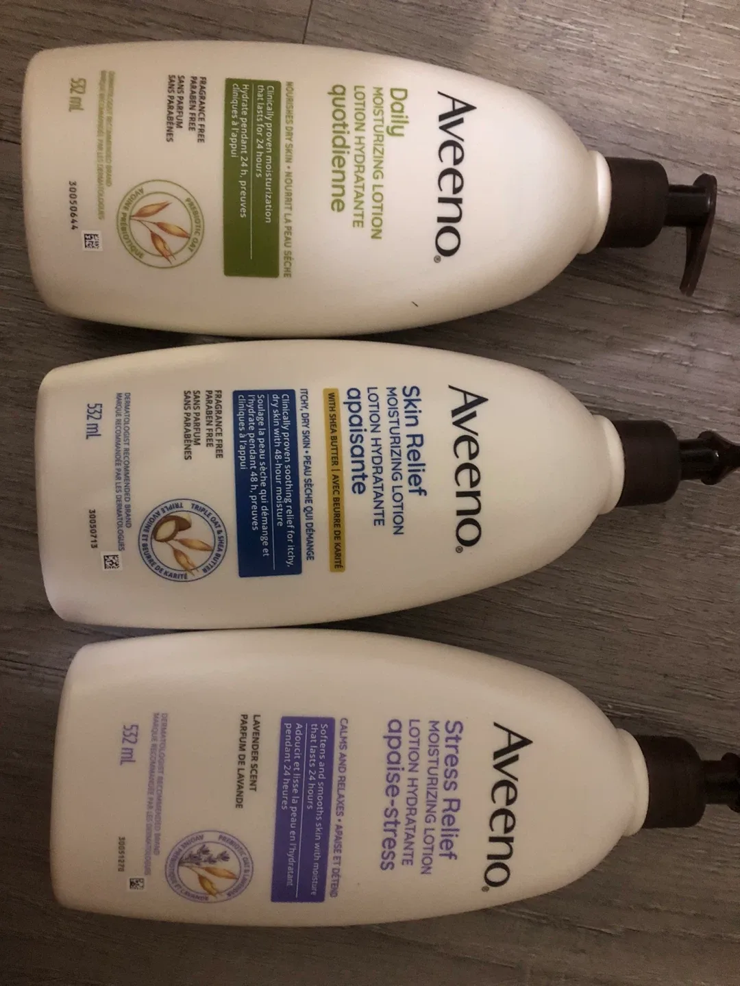 Aveeno lotion