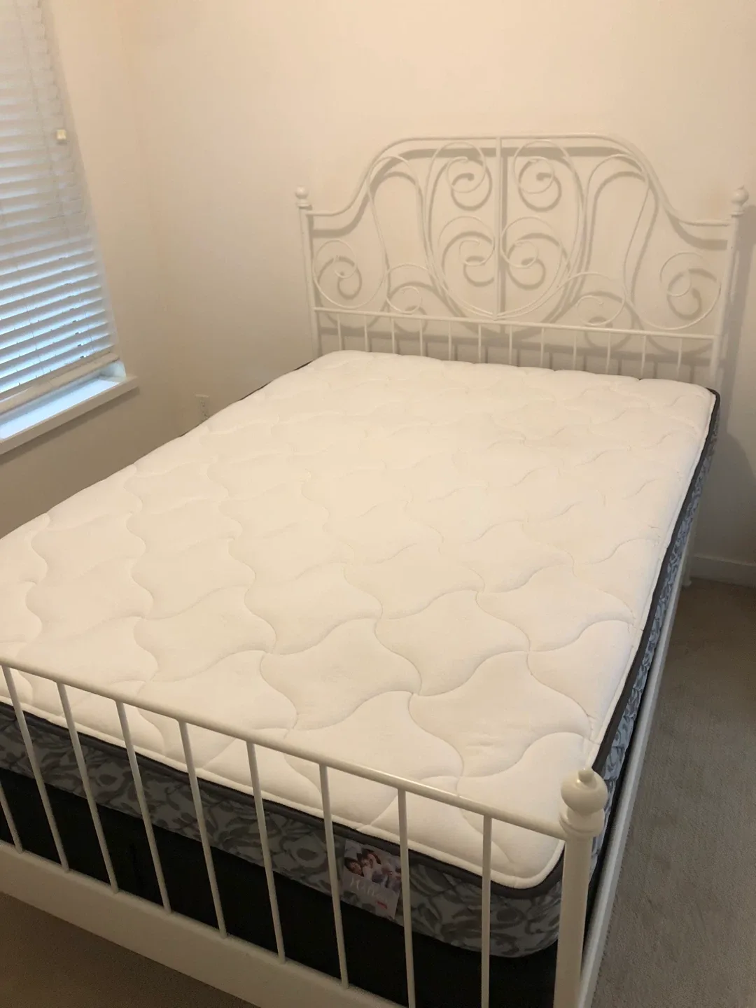 Double frame & mattress