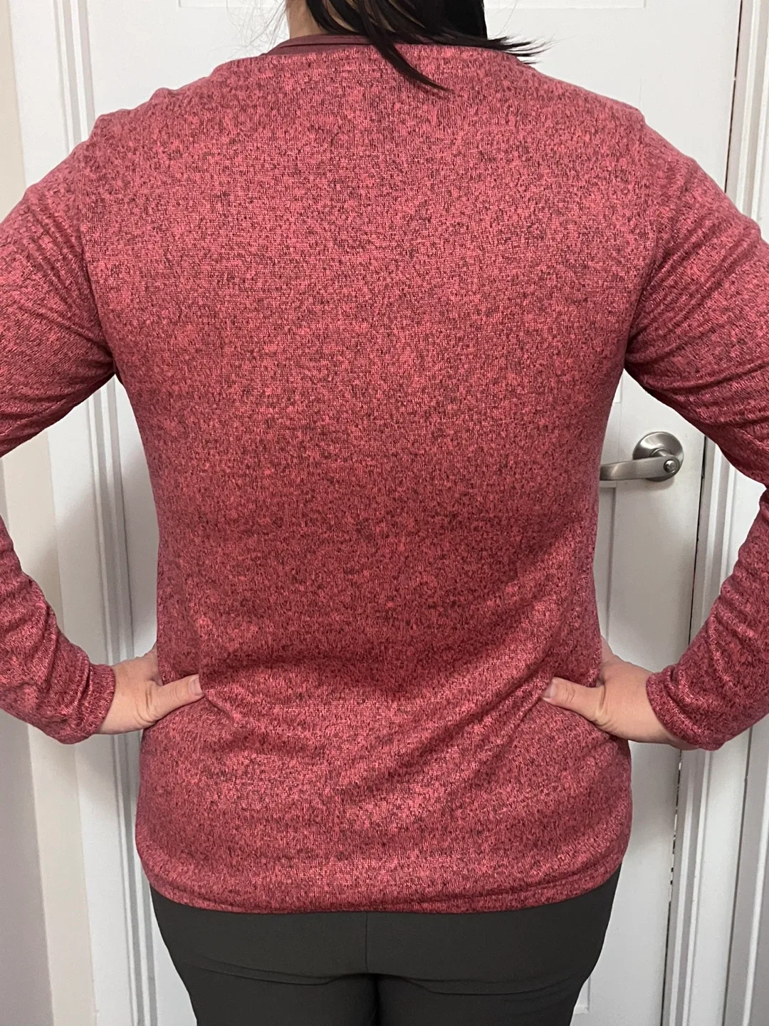 Dark Pink Long Sleeve Top image indicator(4)
