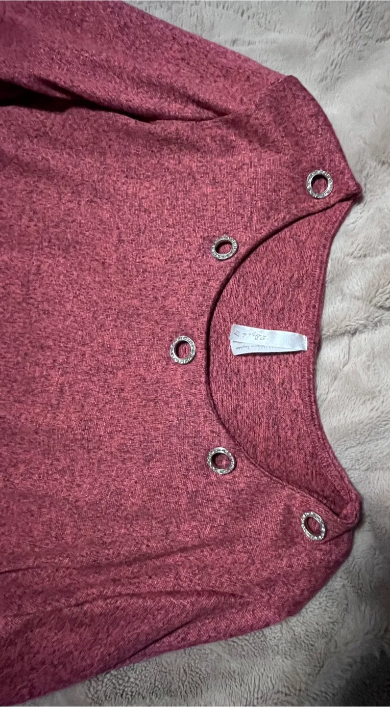 Dark Pink Long Sleeve Top image indicator(5)