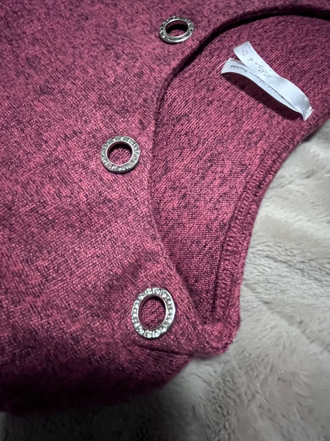 Dark Pink Long Sleeve Top image indicator(7)