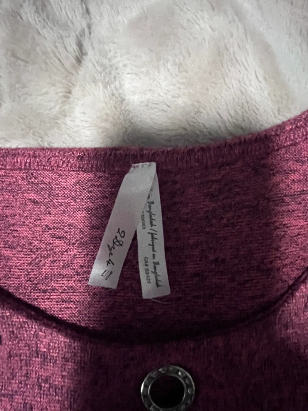 Dark Pink Long Sleeve Top image indicator(8)