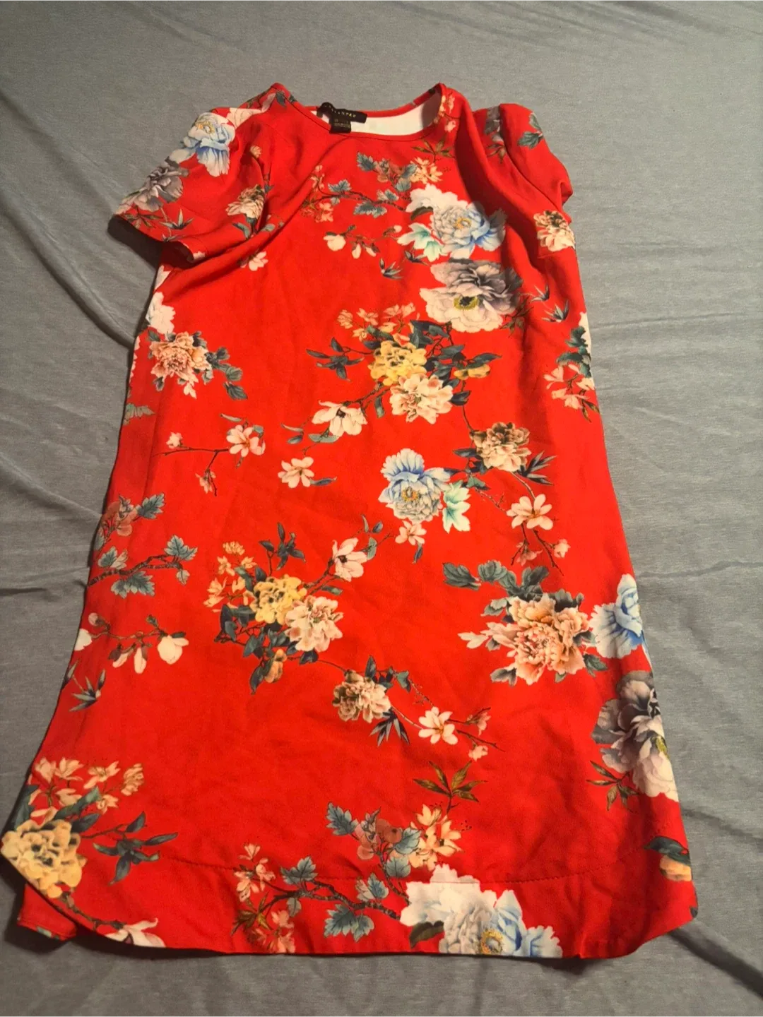 Revamped Floral Print Dress - Size S