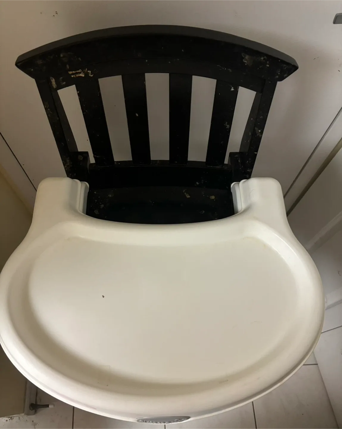 Infant Black High Chair
