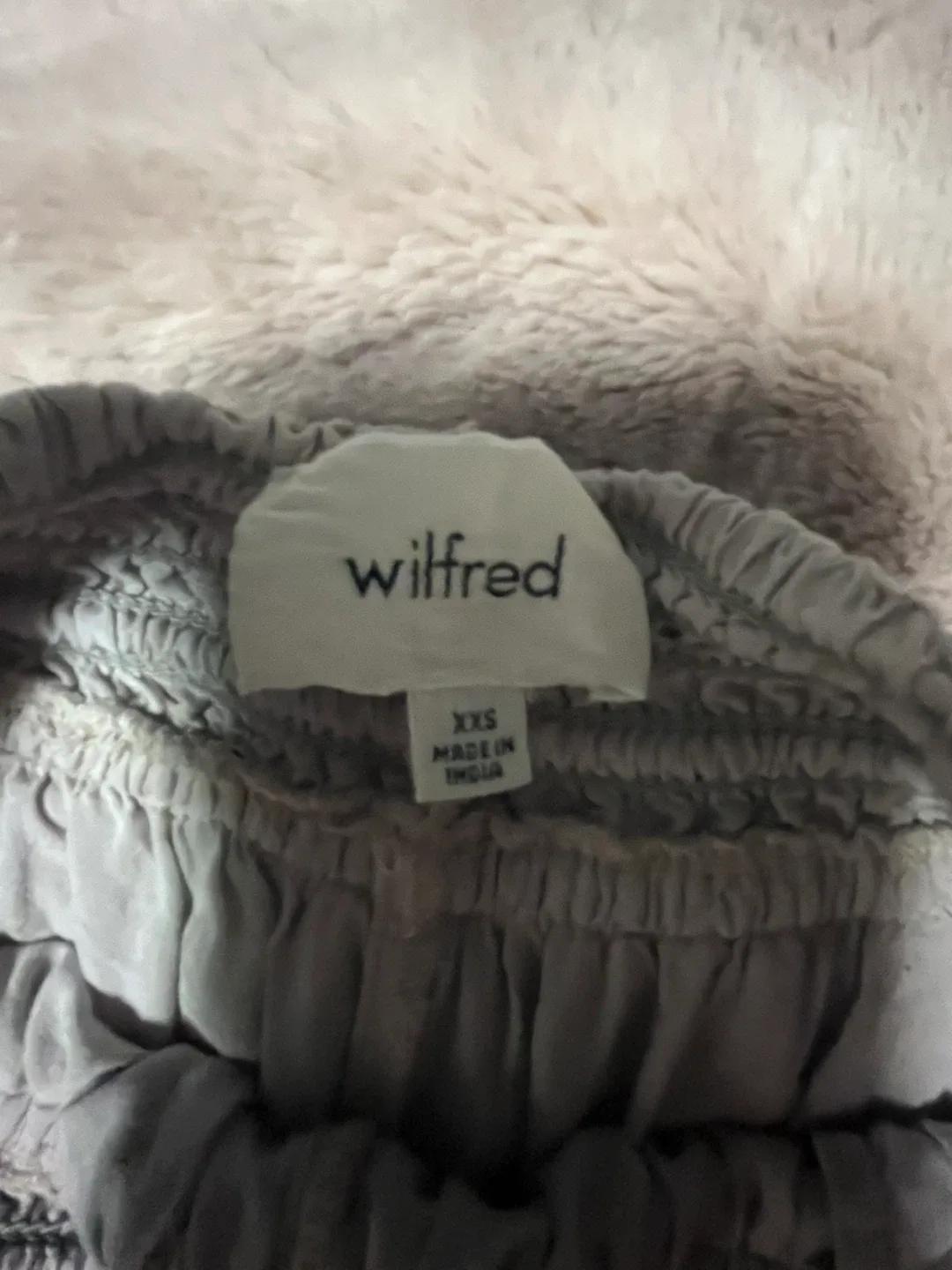 Wilfred XXS Grey Palazzo Pants image indicator(4)