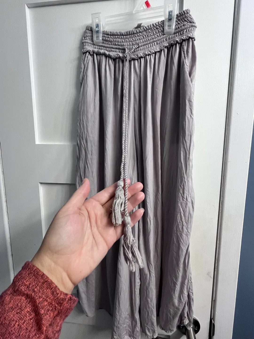 Wilfred XXS Grey Palazzo Pants image indicator(2)
