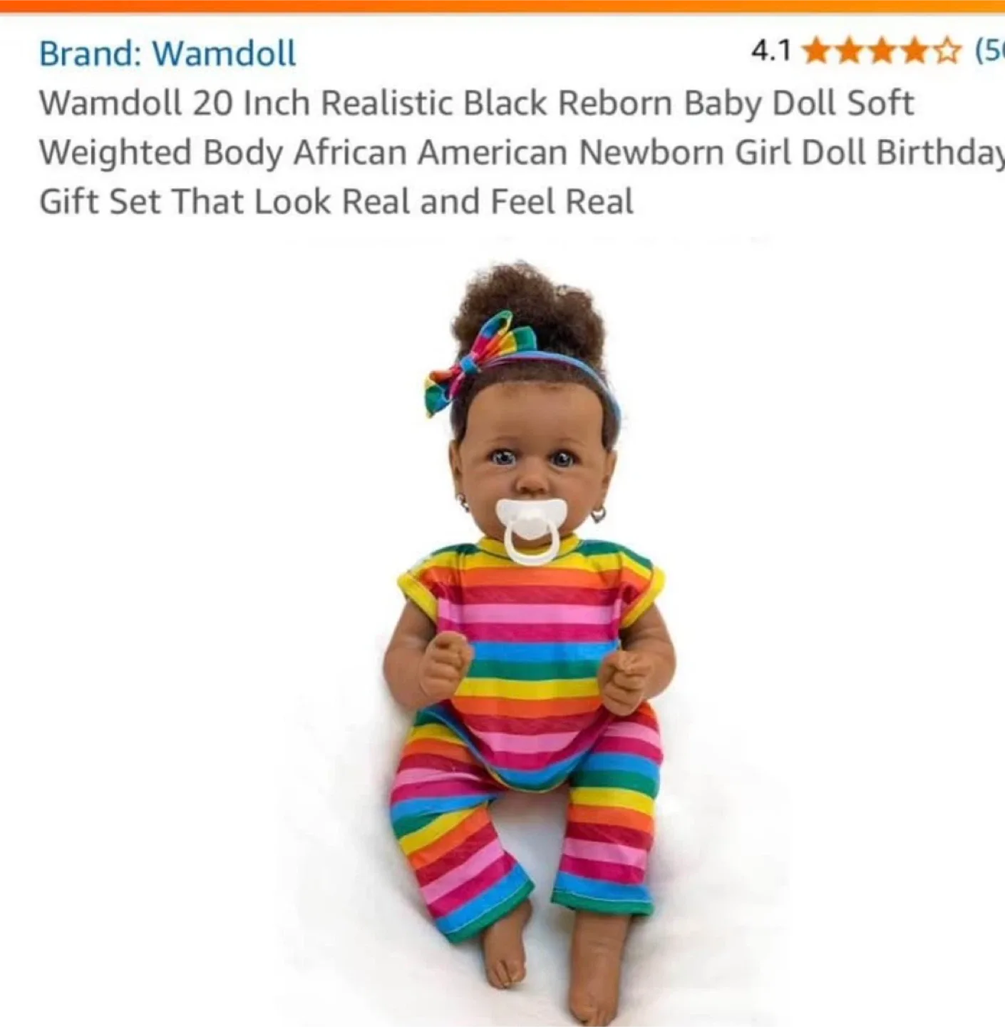 Wamdoll 20 Inch Reborn Baby Doll