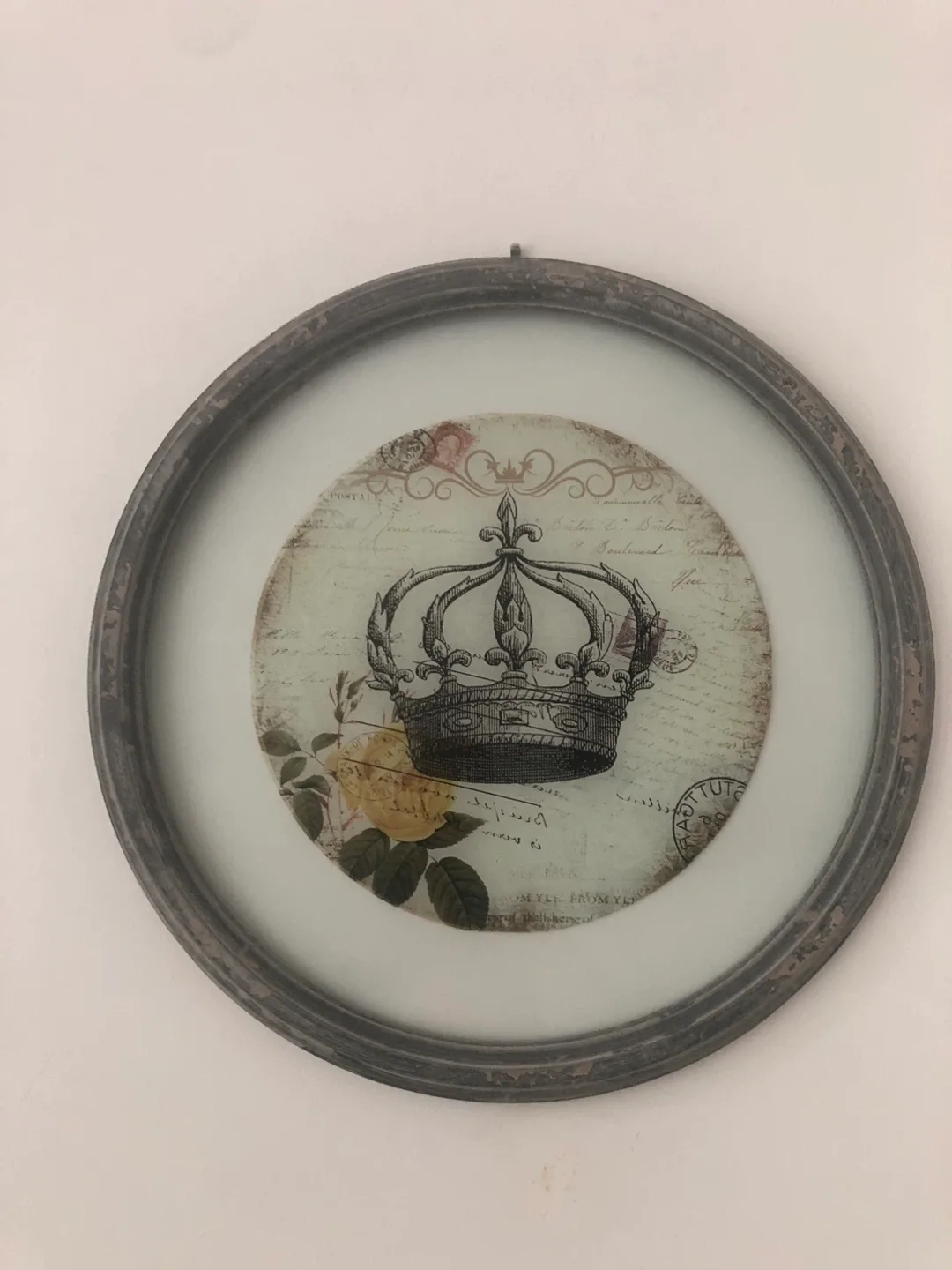 Framed Crown Wall Art