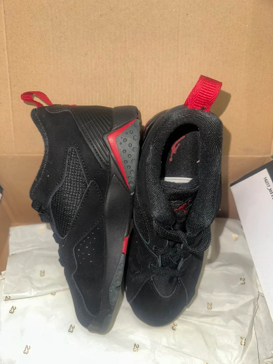 Brand New Air Jordan 7 Retro Kids – Size 13C image indicator(5)