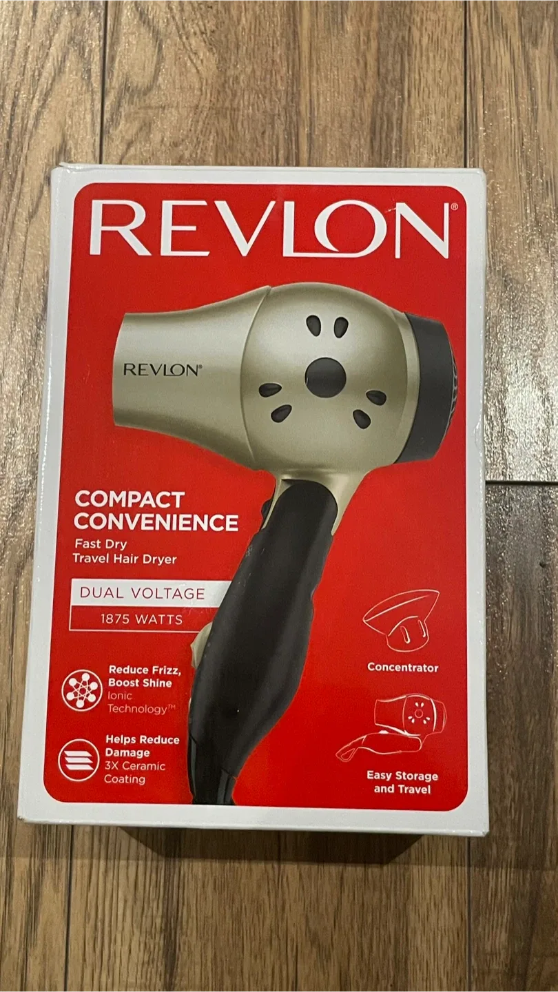 Revlon Compact Convenience Travel Hair Dryer