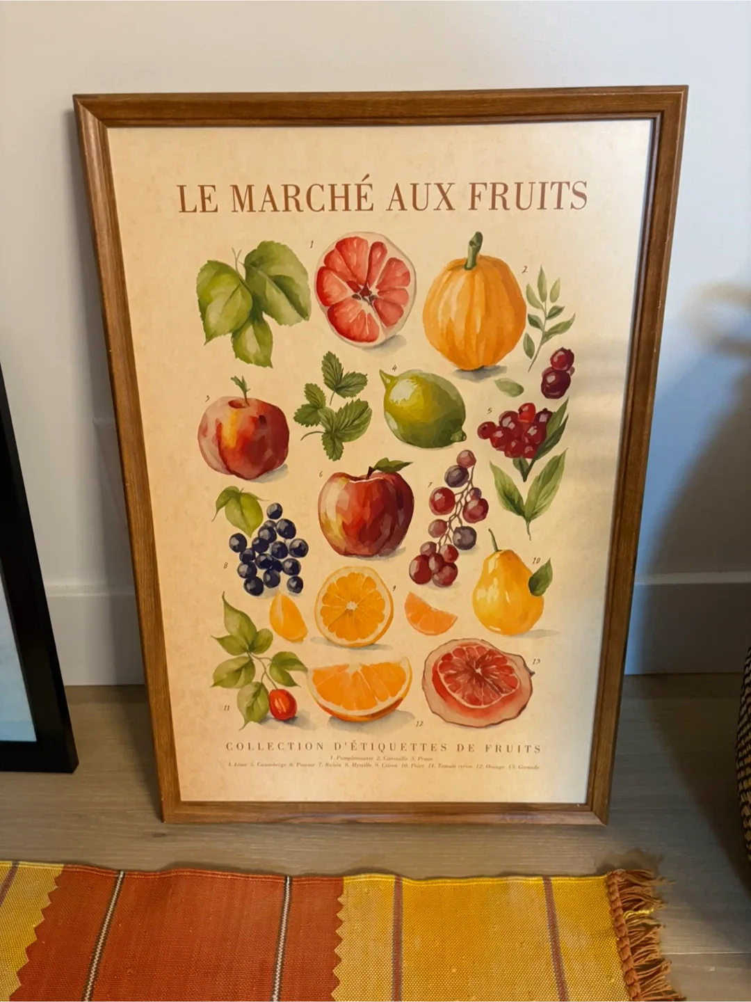 #Cleanout Le Marché Aux Fruits Framed Print