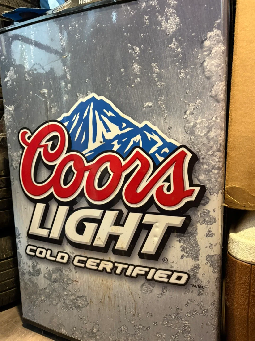 Coors Light Cold Certified Mini Fridge