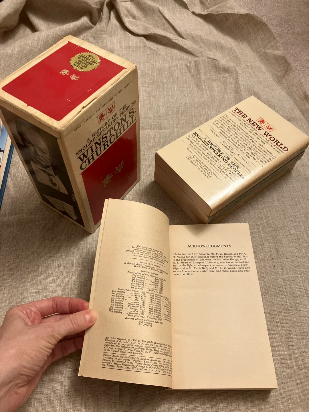 Winston Churchill History of the English-Speaking Peoples Set image indicator(4)