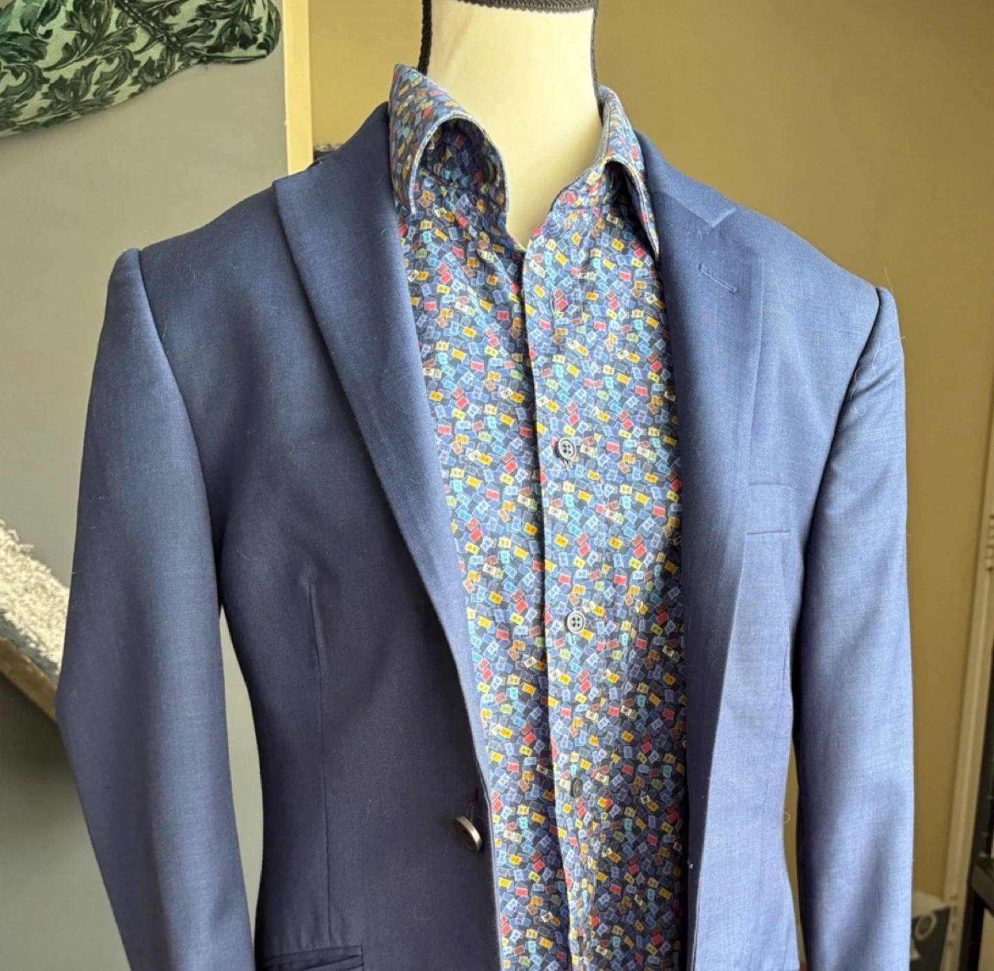 EphApparel Blue Suit Jacket & Pants - photo 3