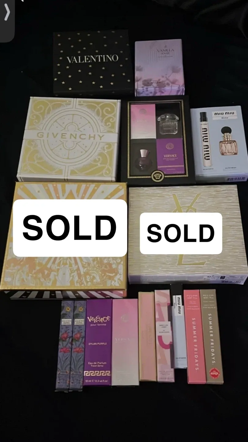 READ DESCRIPTION Designer Perfume Gift Set