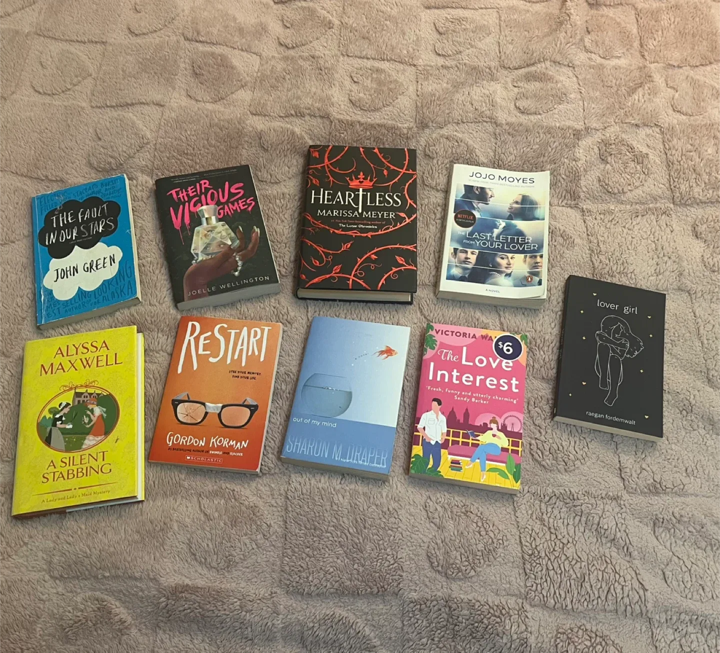 Book lot - 8 books and 1 poem book