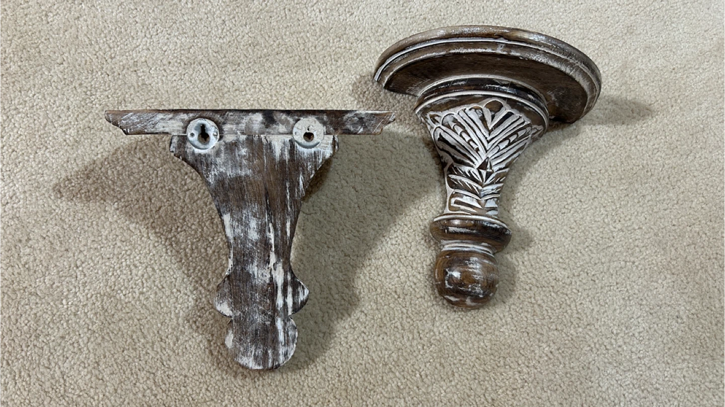 Brand new Rustic Wood Wall Shelf - photo 4