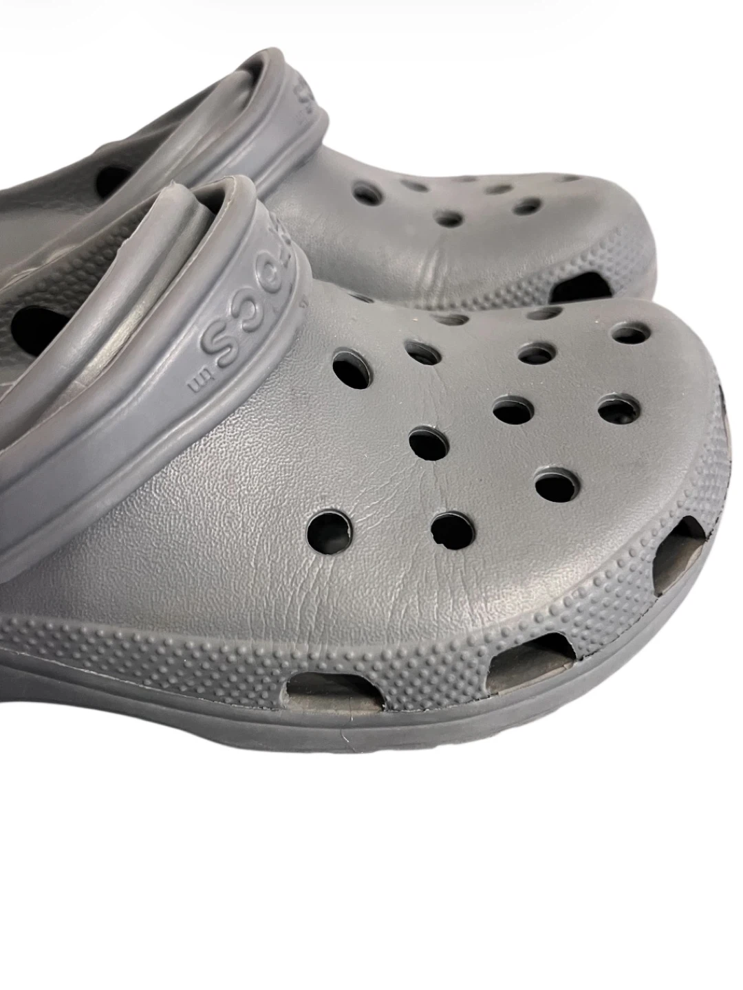 Grey Crocs – Size 7 Women / 5 Men - photo 3