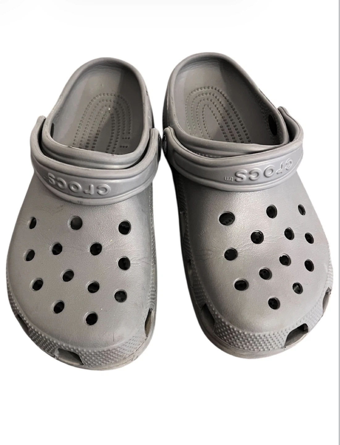 Grey Crocs – Size 7 Women / 5 Men - photo 2