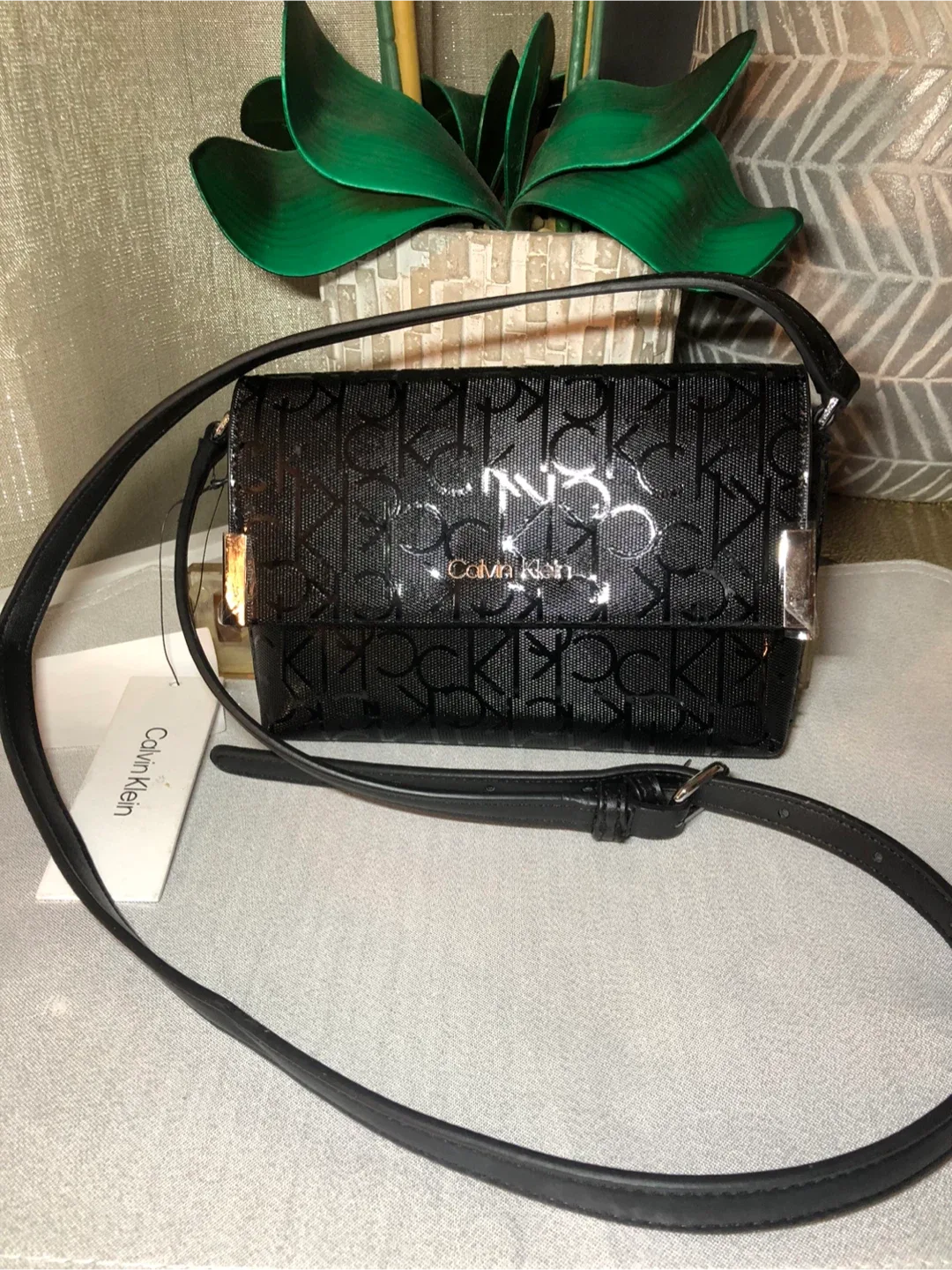 Calvin Klein Black Crossbody Bag image indicator(5)