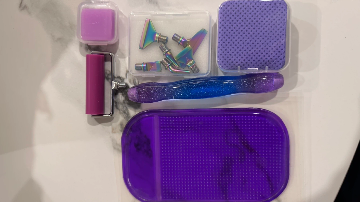 Diamond Painting Tool Kit - Purple