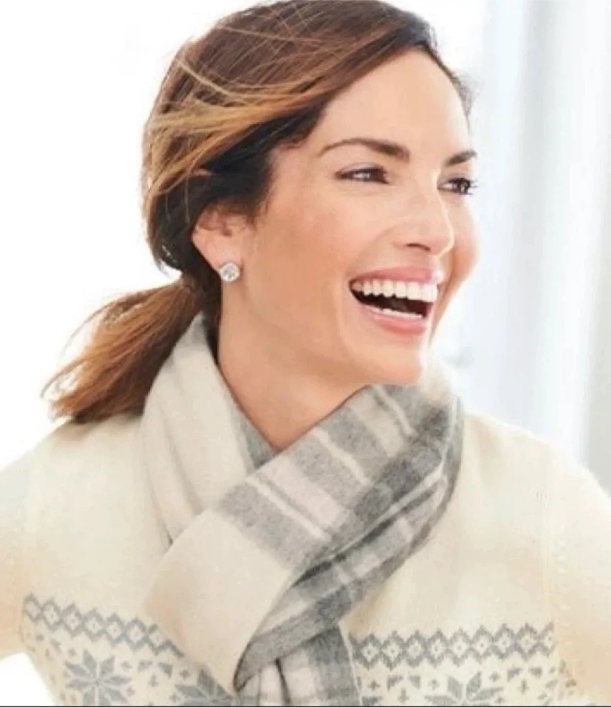 TALBOTS PAVÉ STUD EARRINGS #Cleanout image indicator(3)