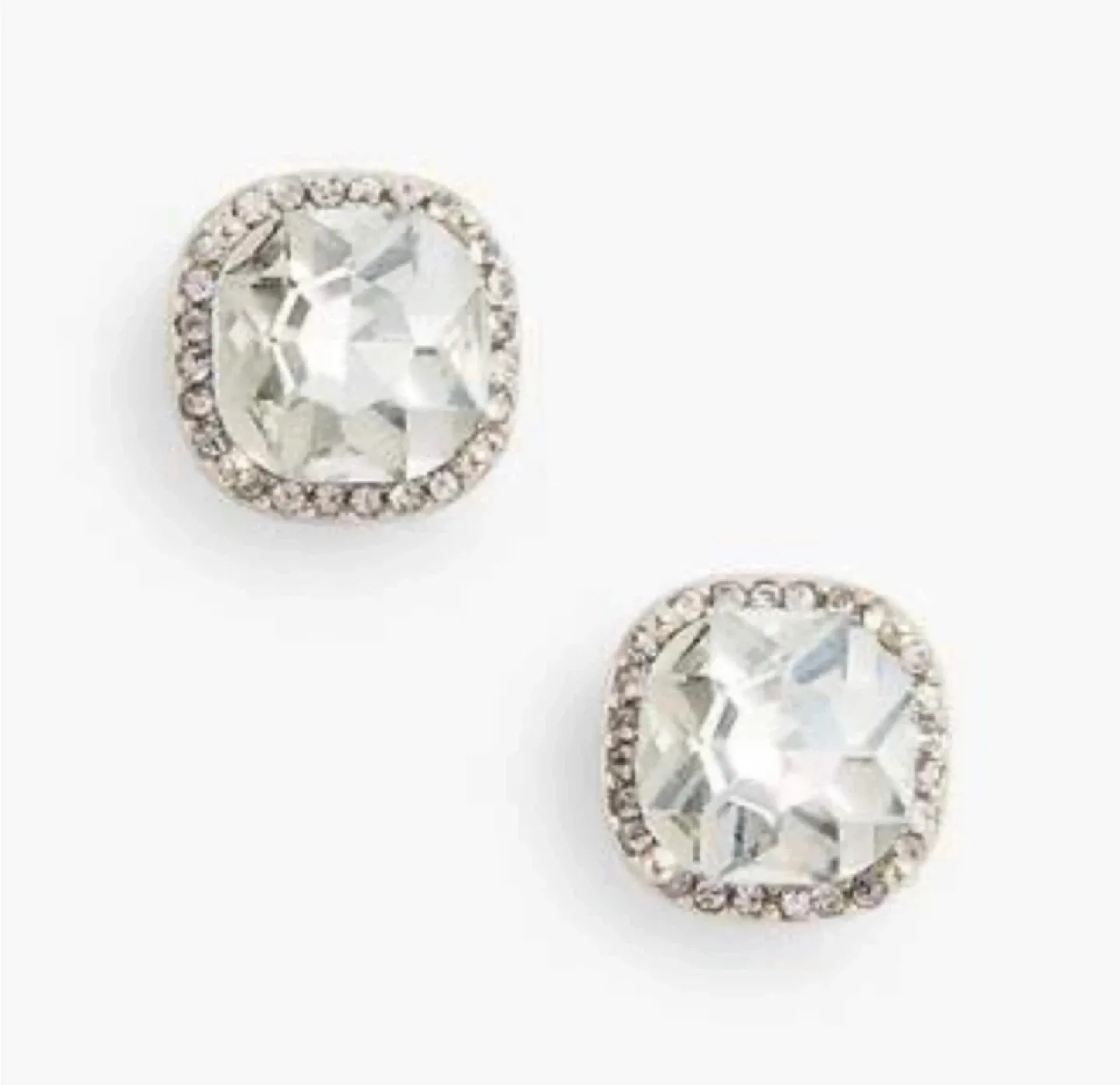 TALBOTS PAVÉ STUD EARRINGS #Cleanout