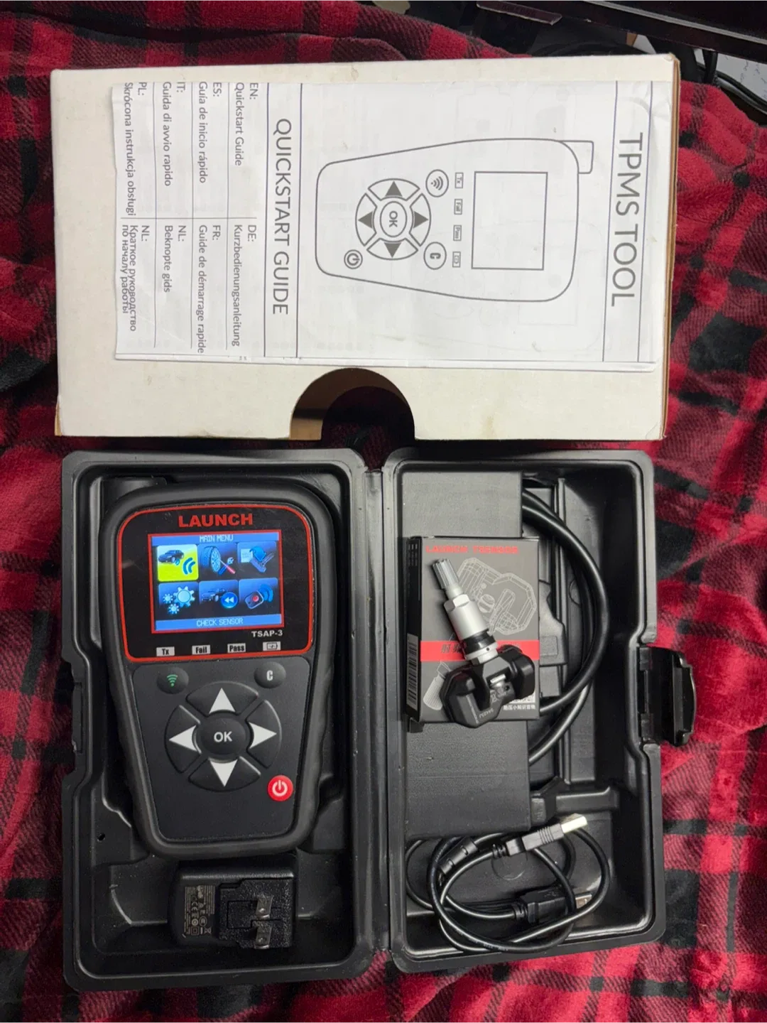 LAUNCH TSAP-3 TPMS Tool & Sensors