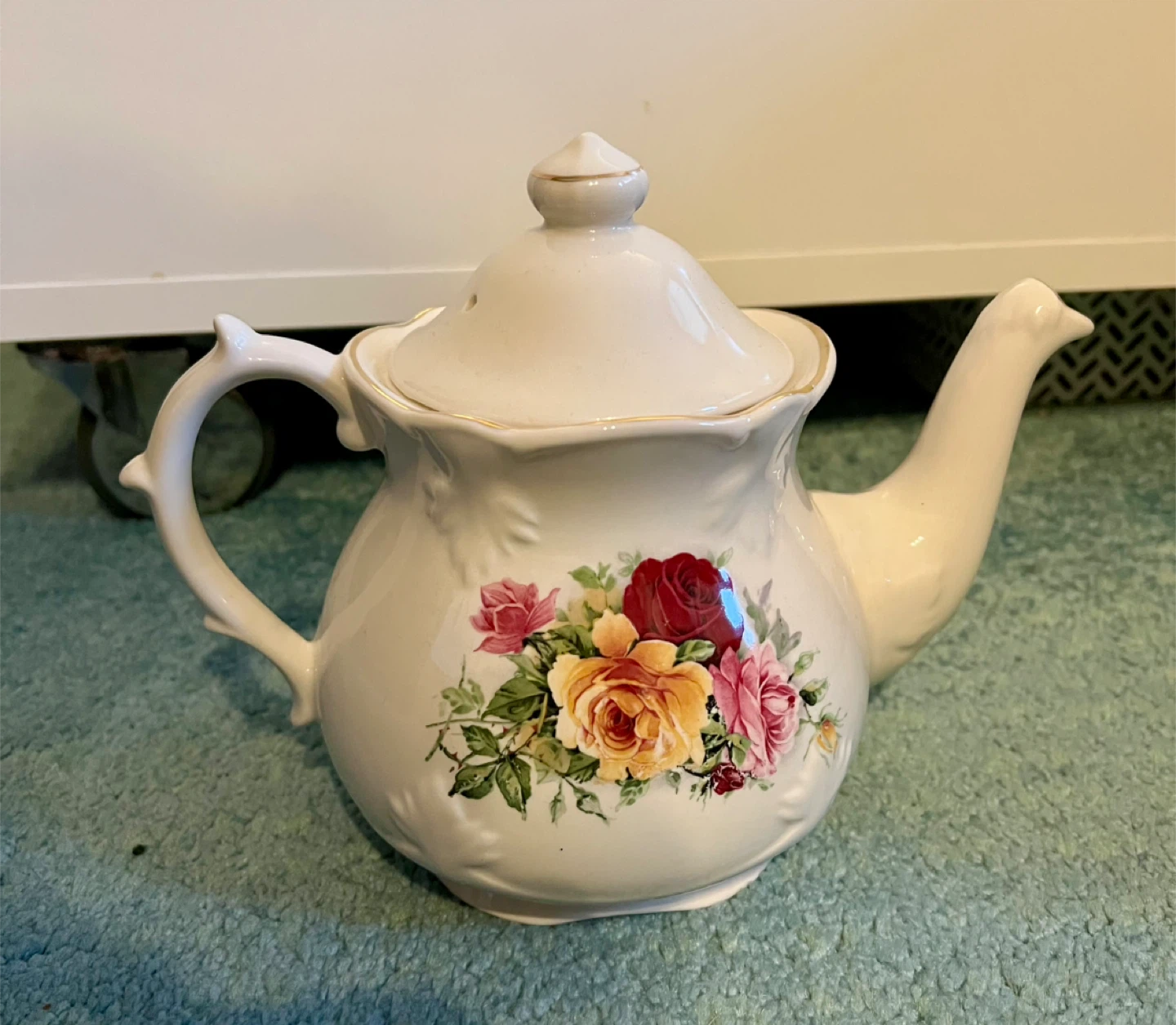 Kensington Potteries Teapot with Floral Design - photo 2