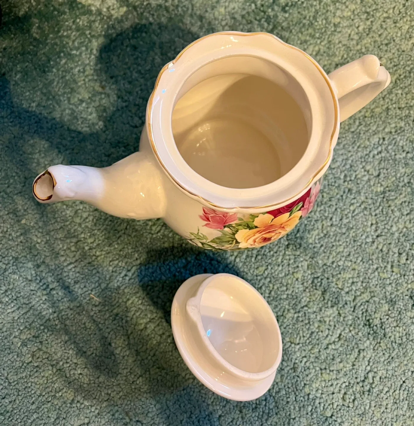 Kensington Potteries Teapot with Floral Design image indicator(3)