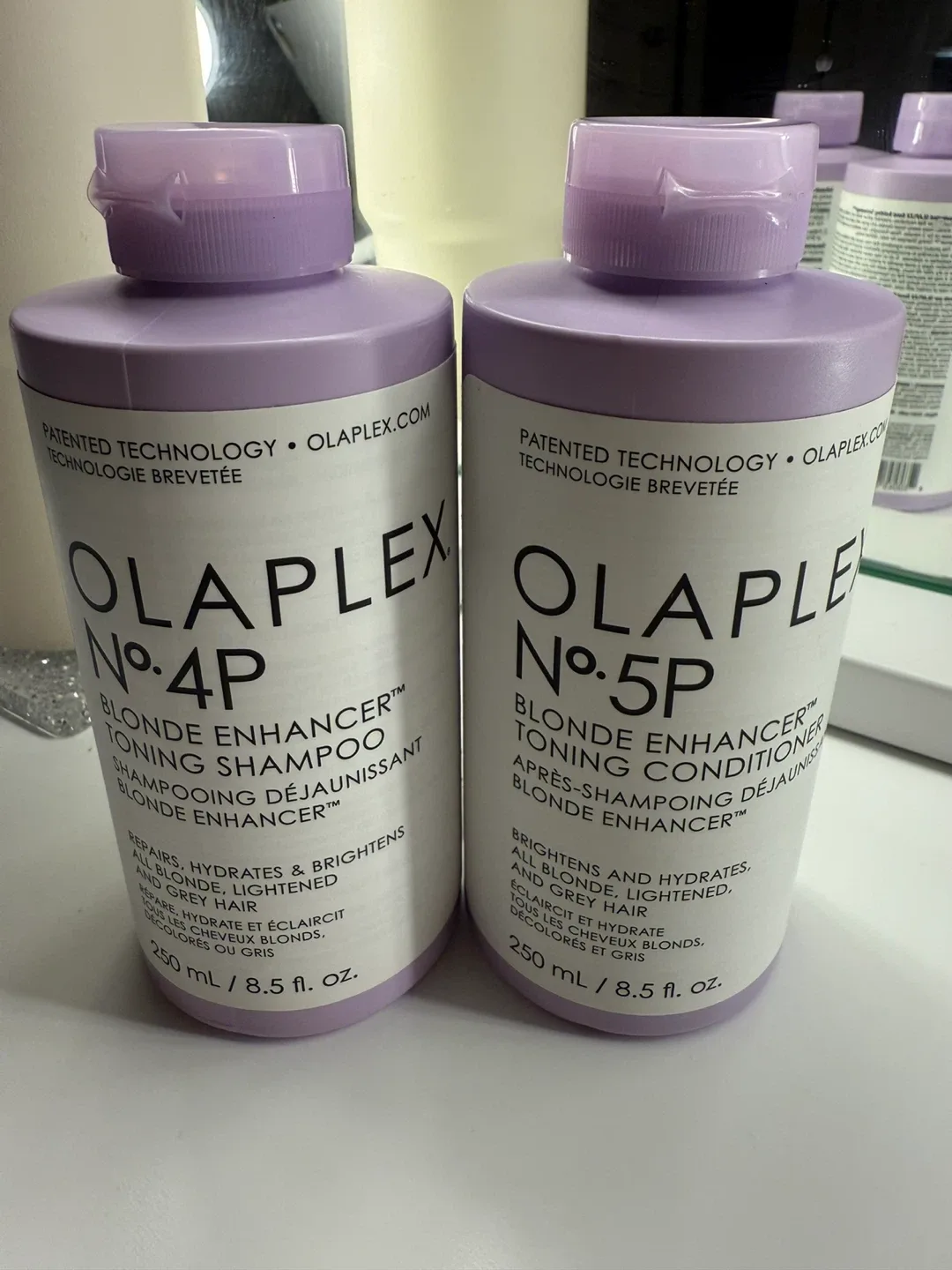 #cleanout Olaplex No.4P & No.5P Blonde Enhancer Set