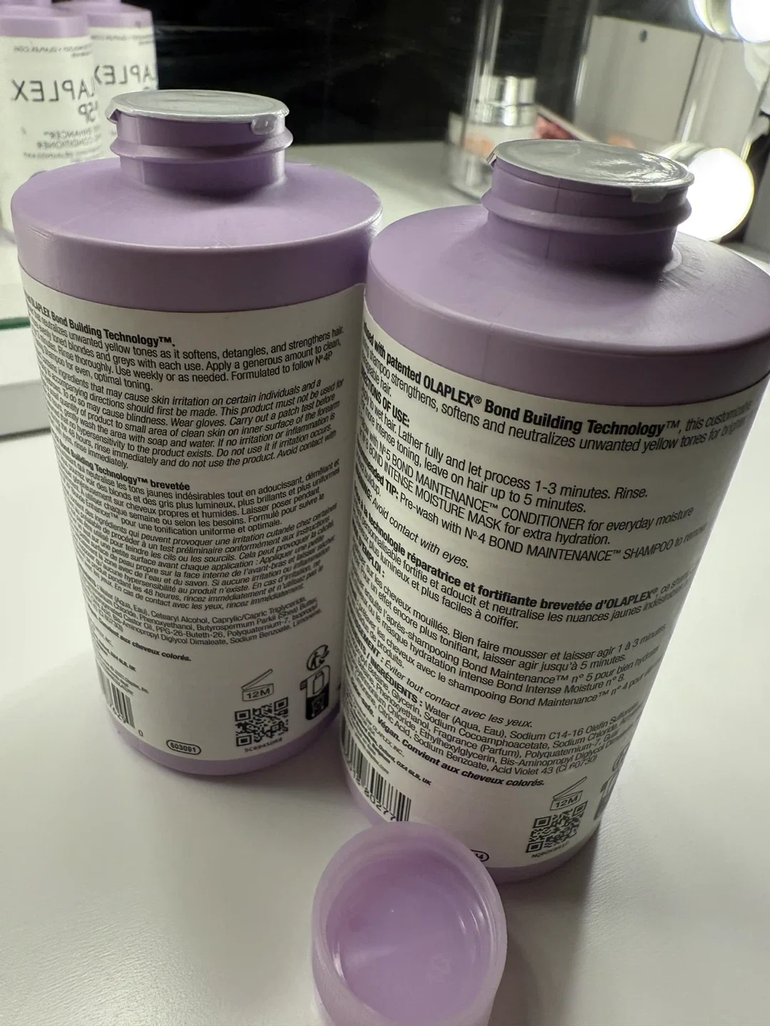 #cleanout Olaplex No.4P & No.5P Blonde Enhancer Set image indicator(2)