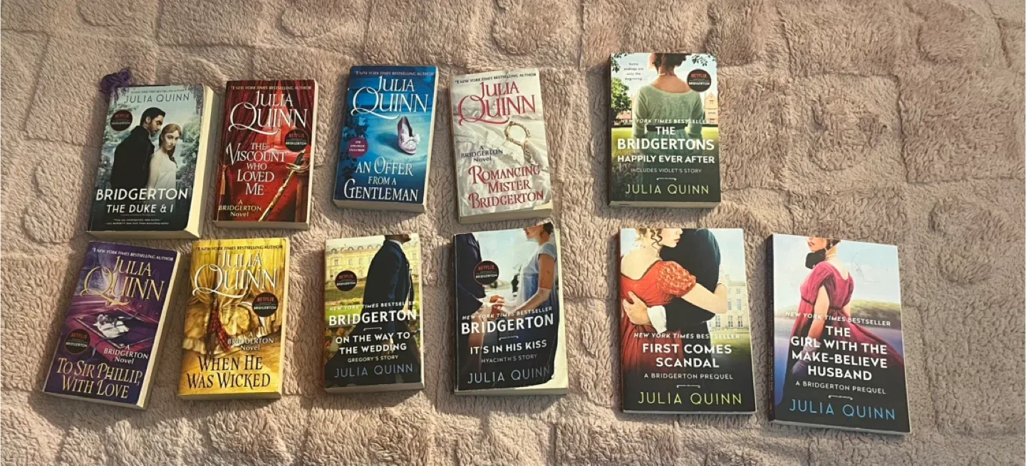 Bridgerton Book Series by Julia Quinn - includes Prequels