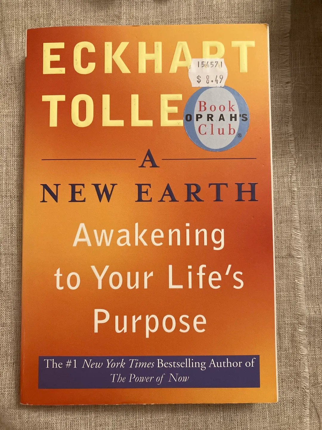 A New Earth by Eckhart Tolle