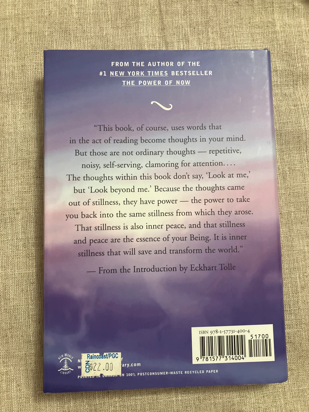 Stillness Speaks by Eckhart Tolle - photo 2