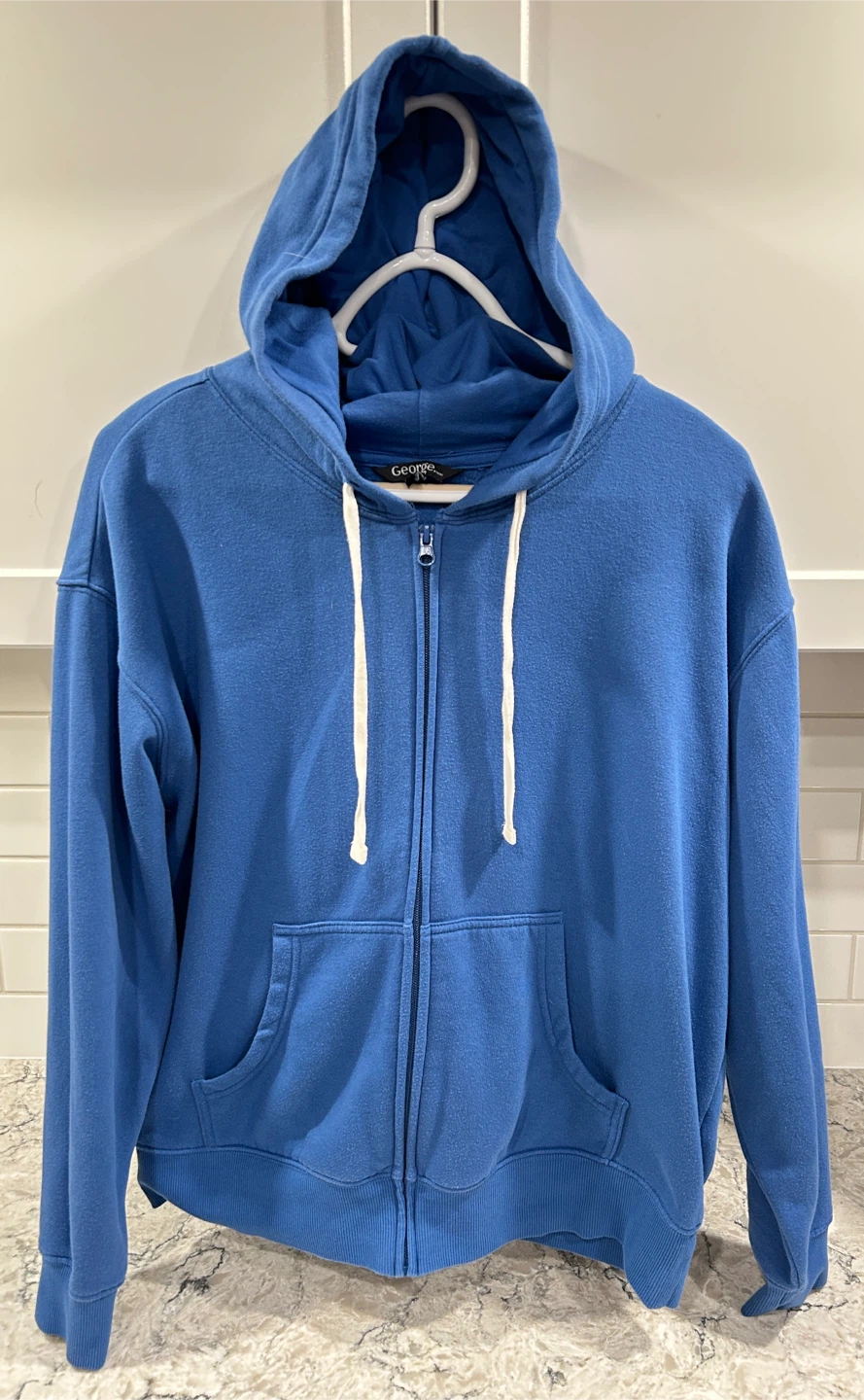 Ladies Full Zip Hoodies - Blue & Burgundy  (George) - photo 2