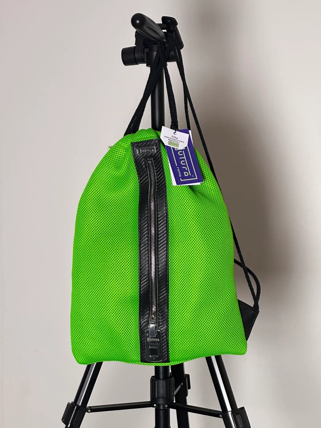 Futura Roma Z.Plus Lime Green Drawstring Backpack