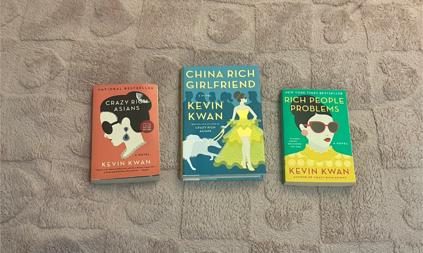 Crazy Rich Asians Trilogy by Kevin Kwan
