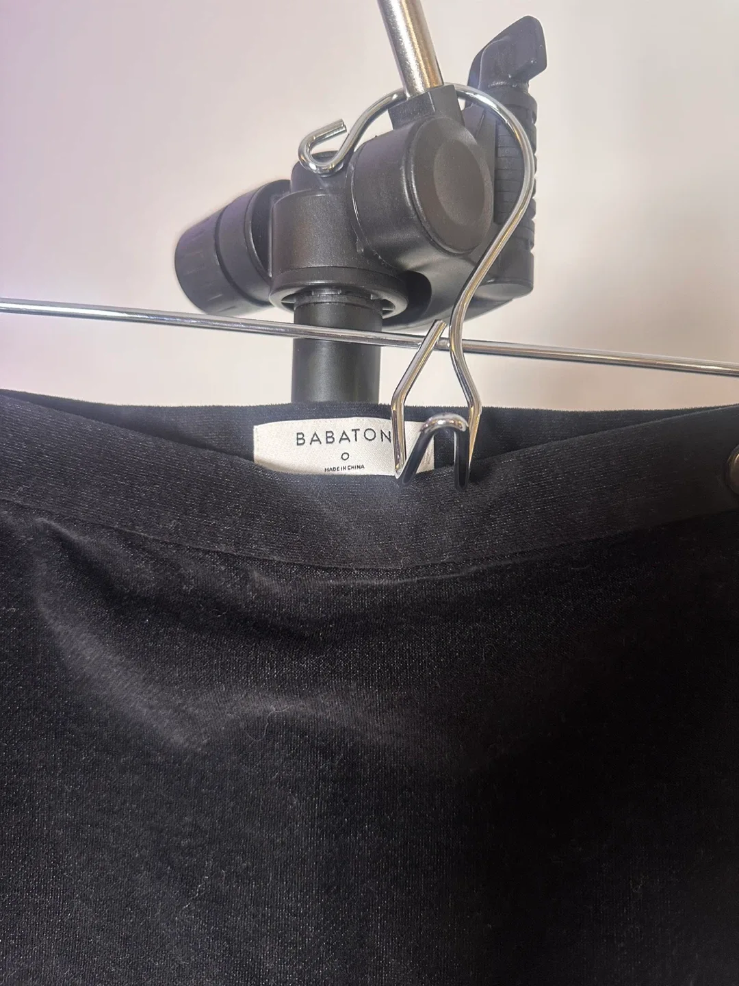 Babaton Black Mini Skirt image indicator(3)