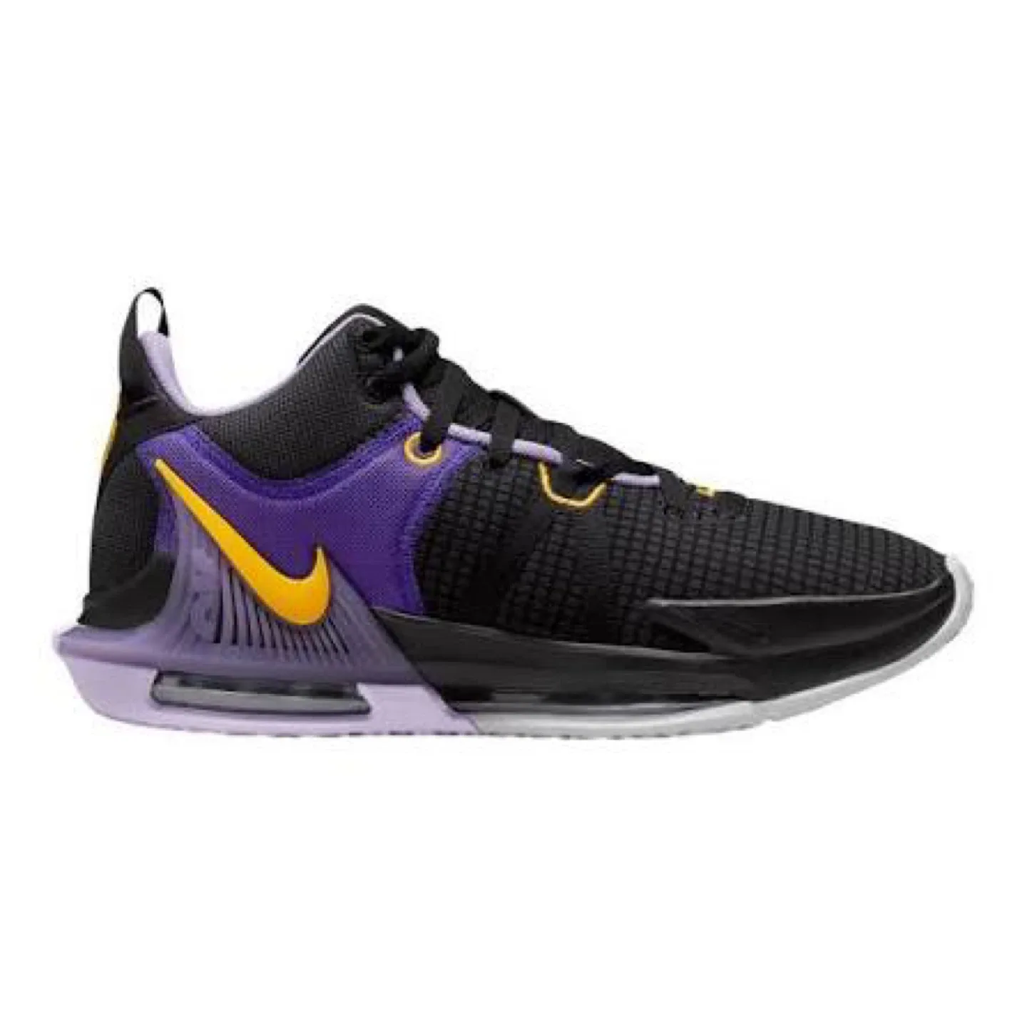 Nike LeBron Witness 7 Basketball Shoes - Black/Purple