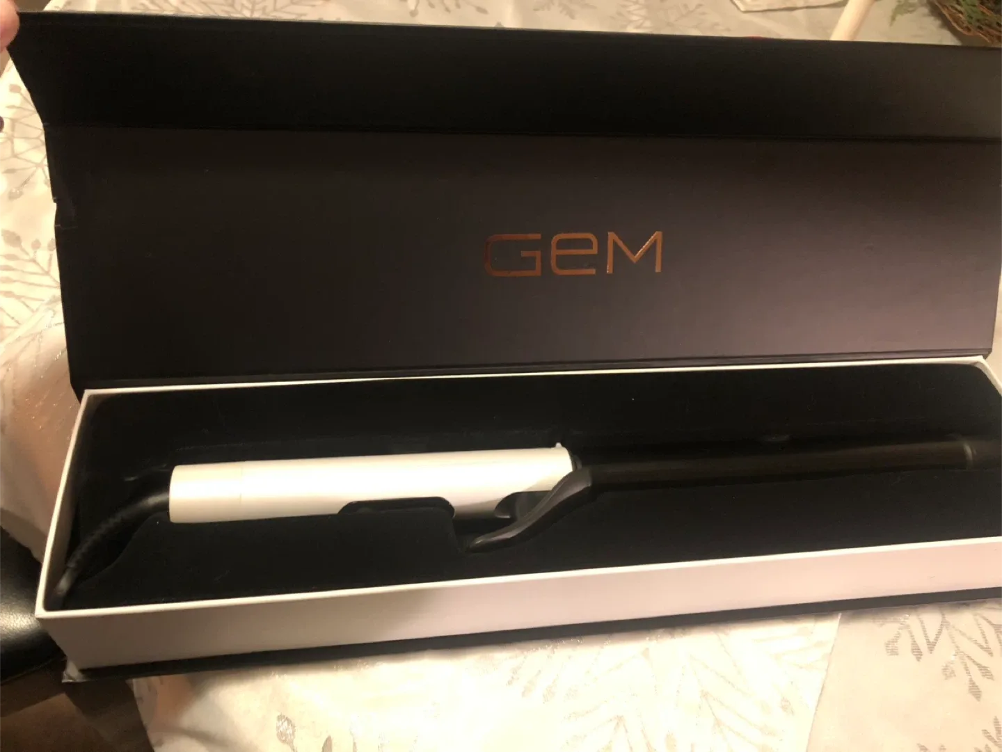 NEW GEM Ceramic Curling Iron #Cleanout image indicator(6)