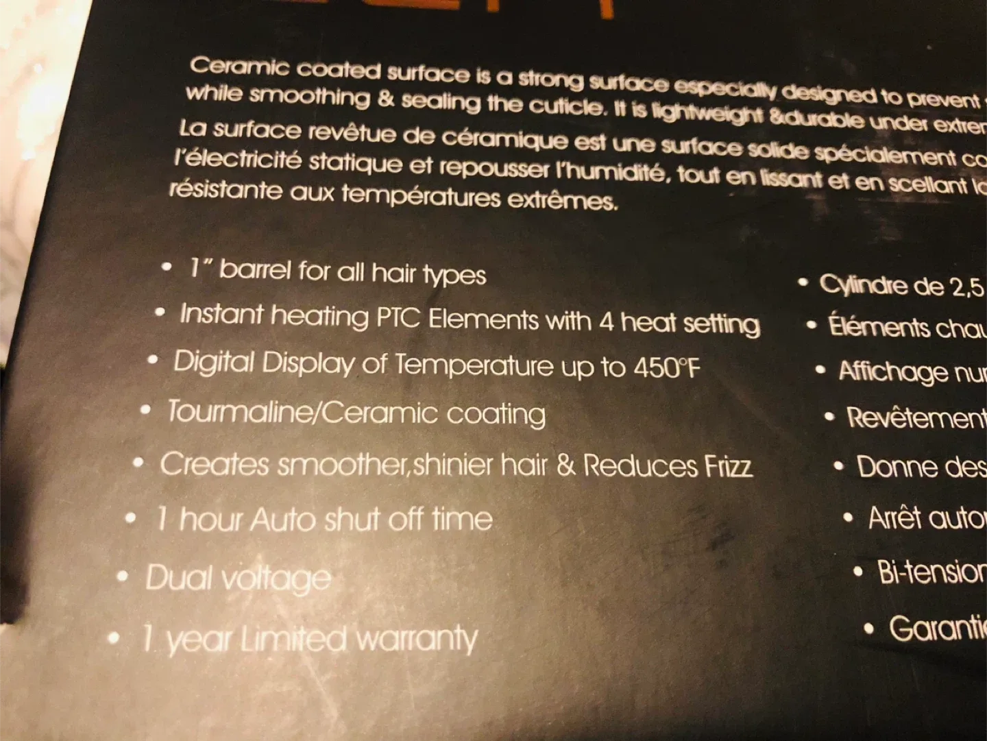 NEW GEM Ceramic Curling Iron #Cleanout image indicator(5)