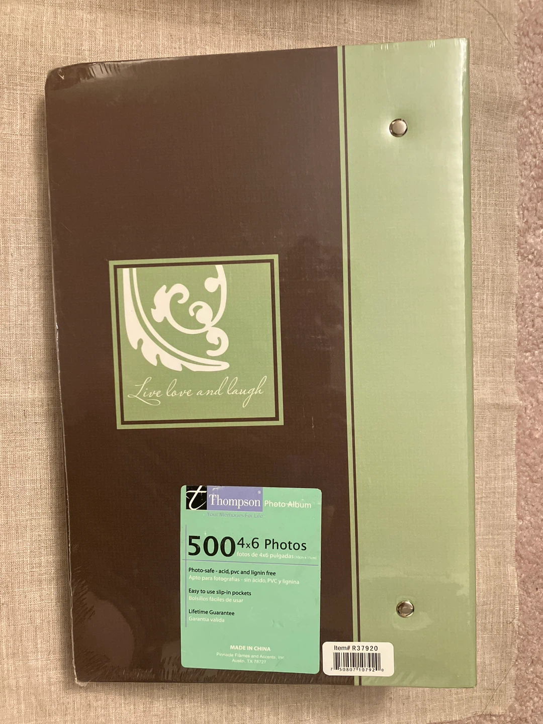 Thompson 500 4x6 Photo Album - New! - photo 2