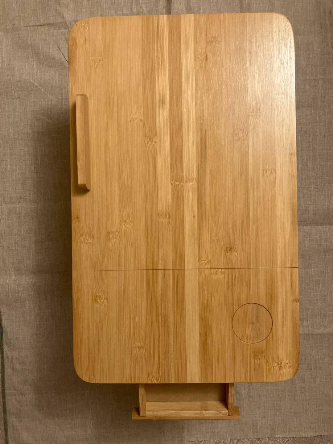 Adjustable Bamboo Laptop Desk image indicator(4)