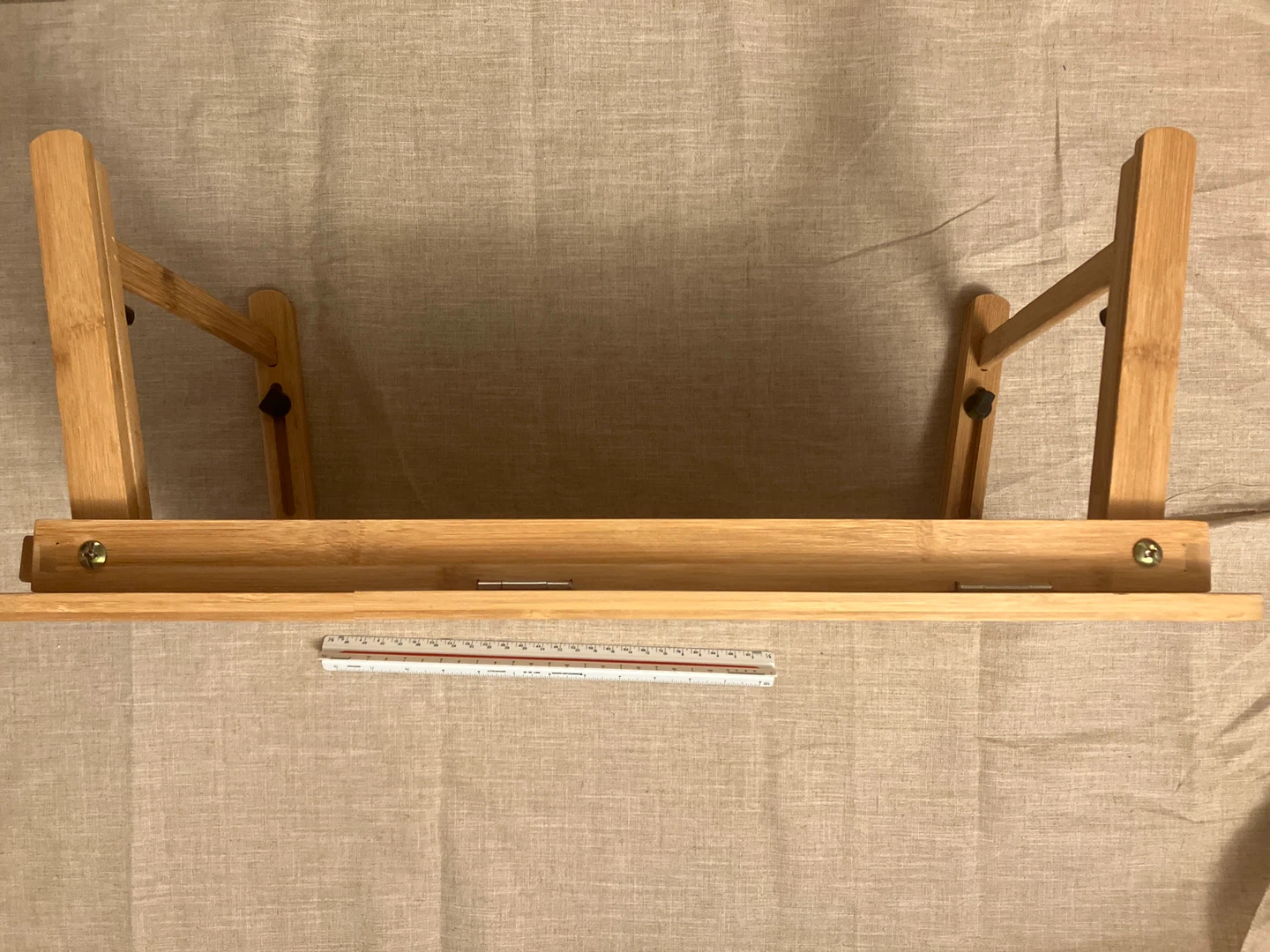 Adjustable Bamboo Laptop Desk - photo 3