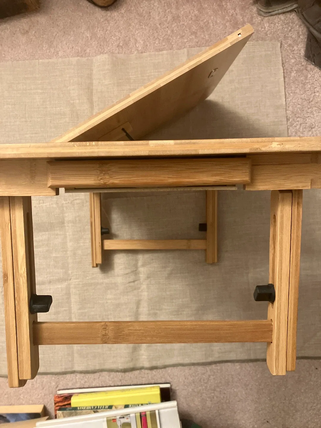 Adjustable Bamboo Laptop Desk