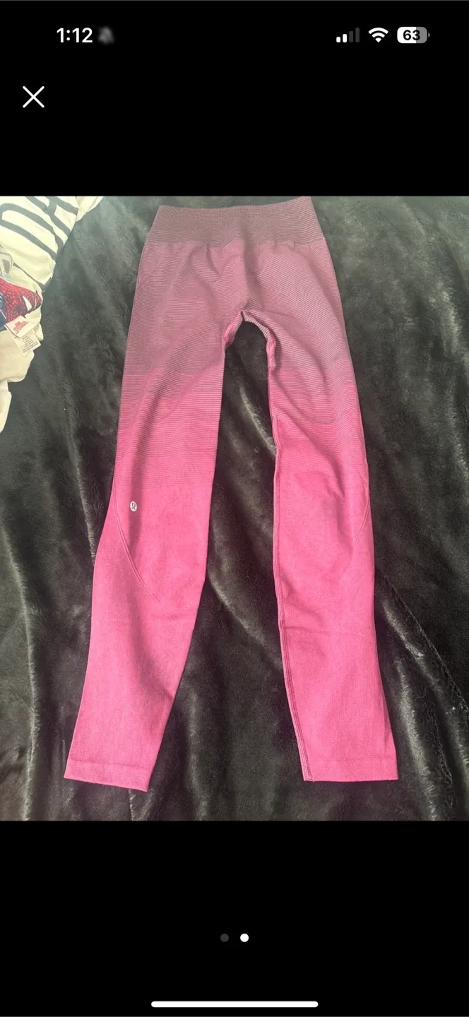 Lululemon Align Leggings Pink size 4