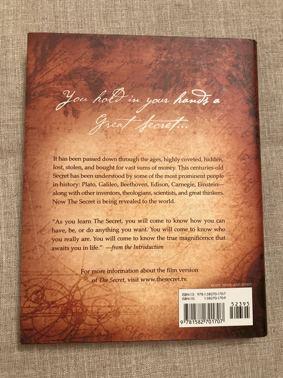 "The Secret" by Rhonda Byrne image indicator(2)